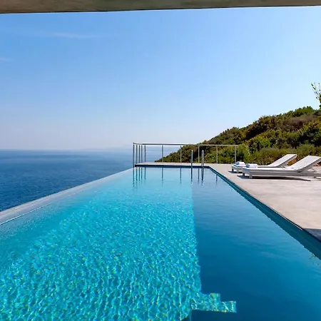 Villa Stunning 180° Sea View Designer For Two Koríthion